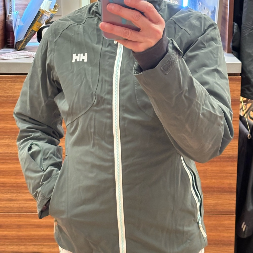Helly Hansen Green Ski Jacket